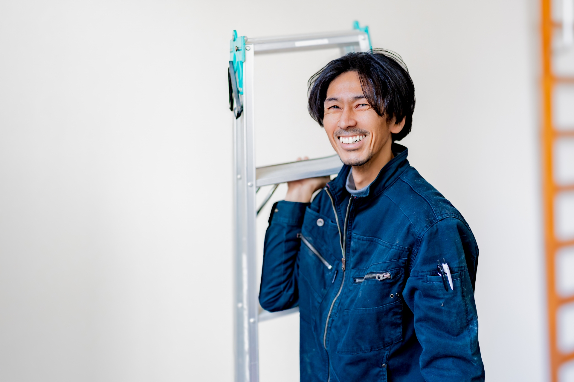 現場での打ち合わせ